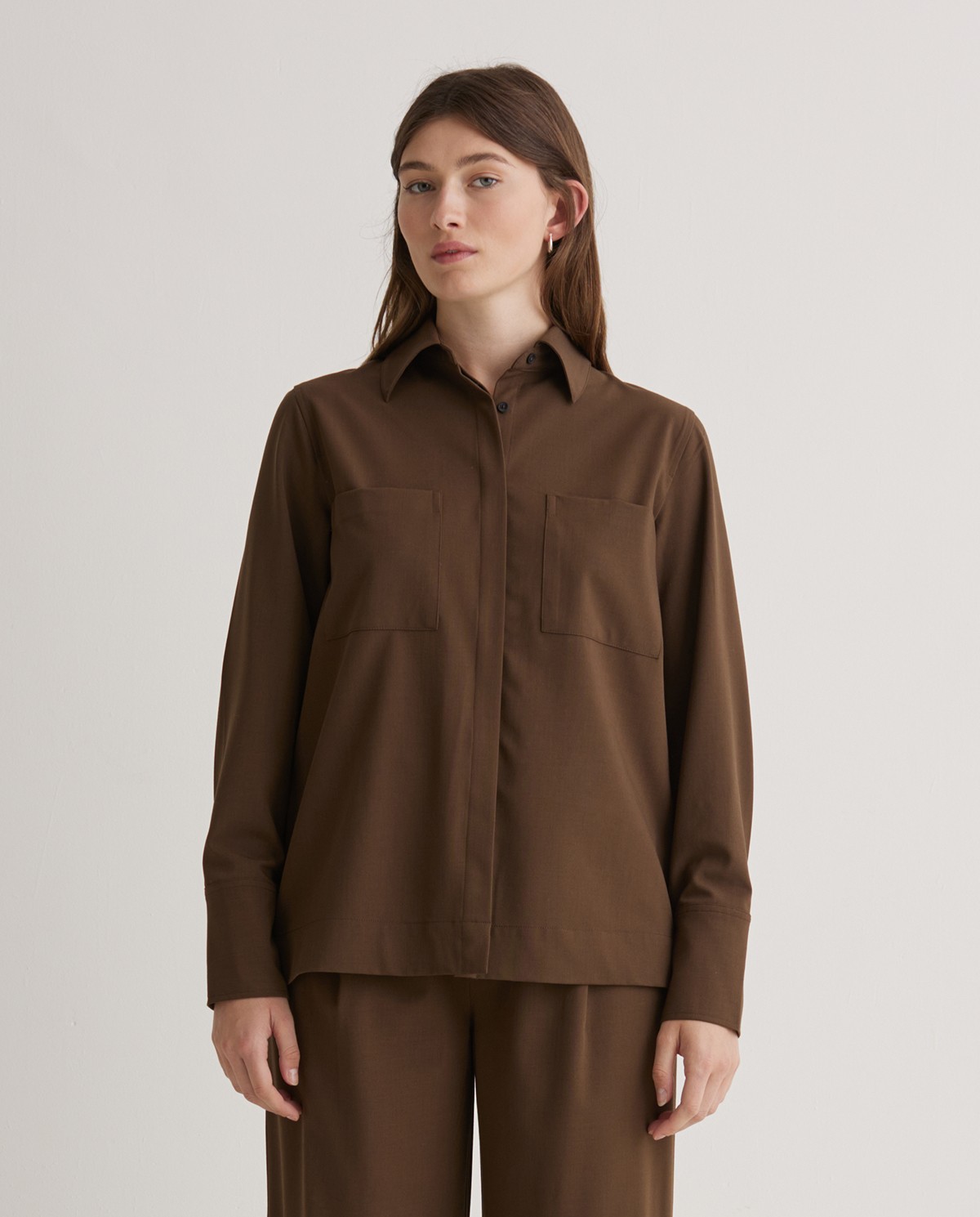 Long-sleeved shirt with chocolate pockets - Long-sleeved shirt 2