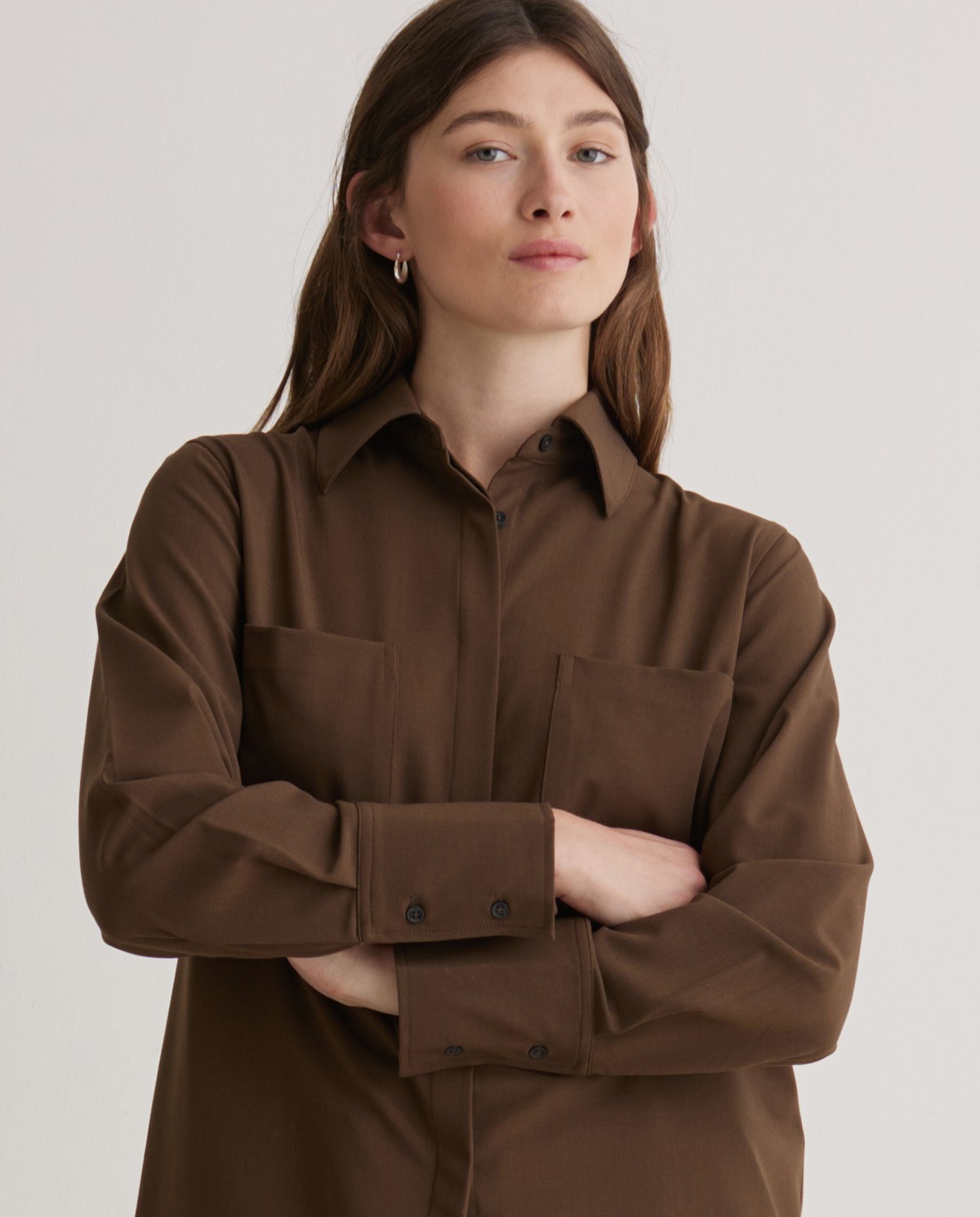 Long-sleeved shirt with chocolate pockets - Long-sleeved shirt 1