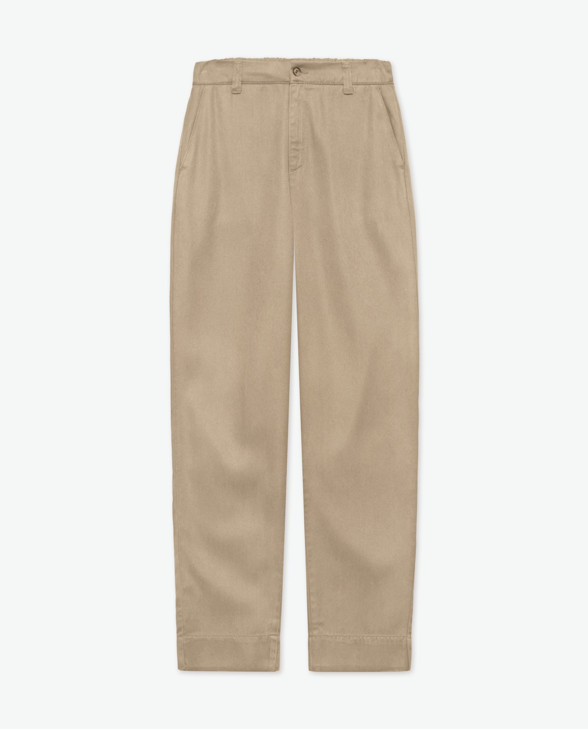 Regular fit tencel sand pants - 100% tencel pants 5