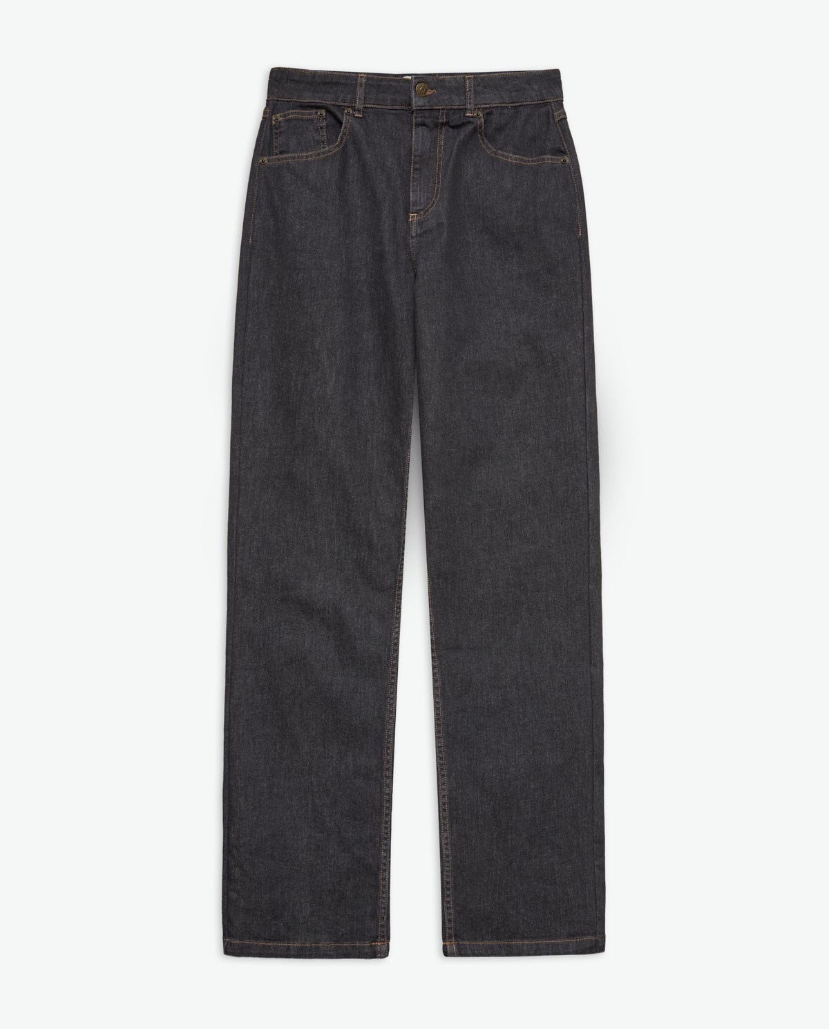 Jean droit en coton bio gris - Jean en coton bio 7