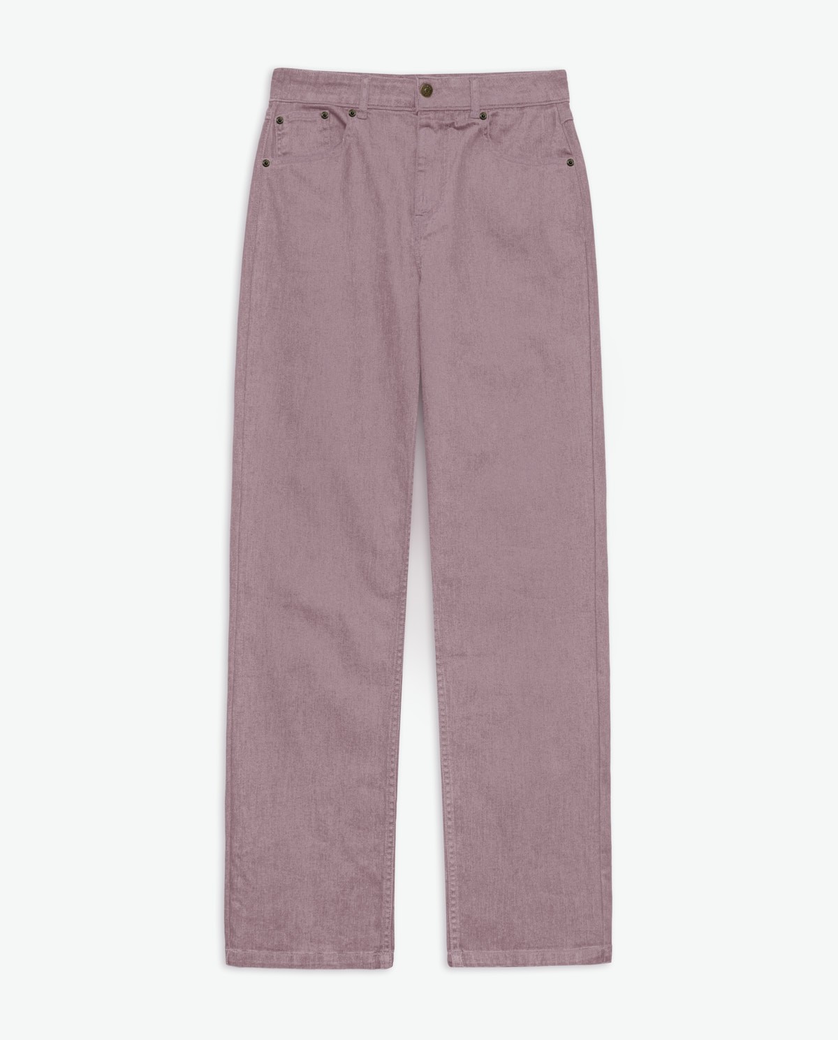 Jeans rectos algodón orgánico malva - Jeans algodón orgánico 7