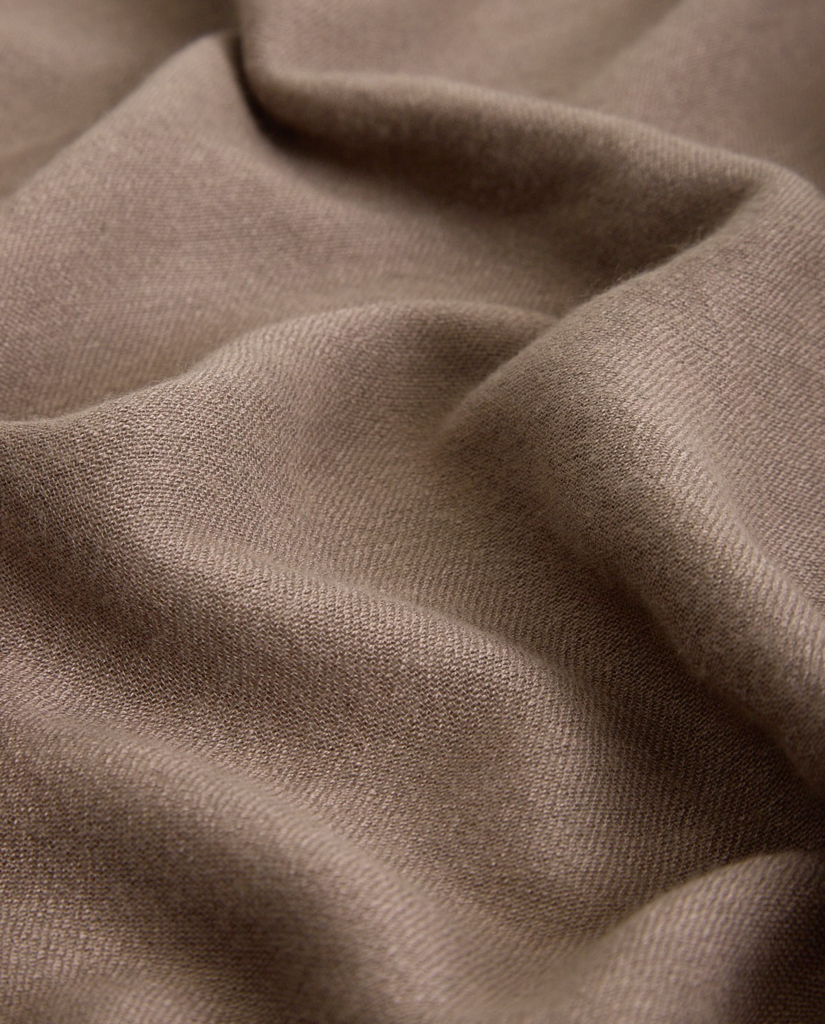 Stone wool-blend frayed foulard woman Yerse - Front view