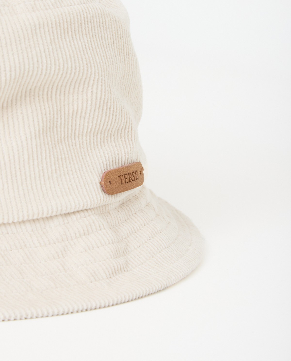 Gorro bucket 100% algodón pana crudo - Gorro bucket de pana 1