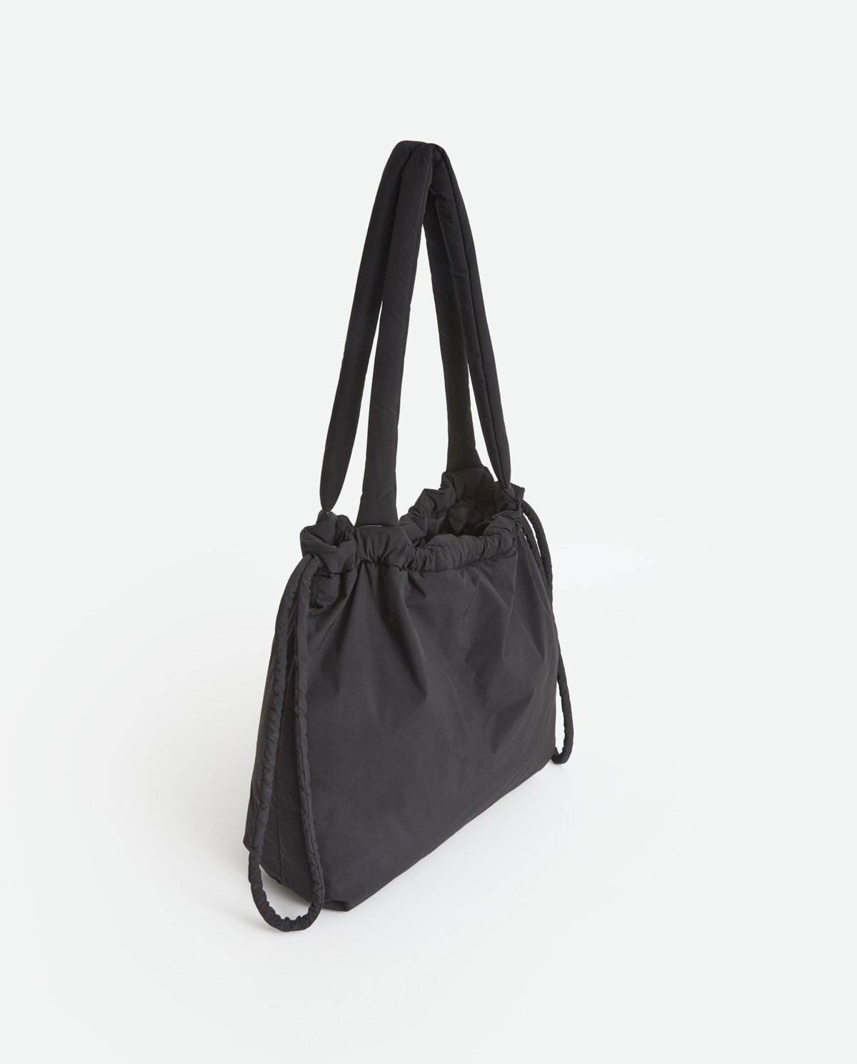 Bolso acolchado negro - Bolso bucket acolchado 2