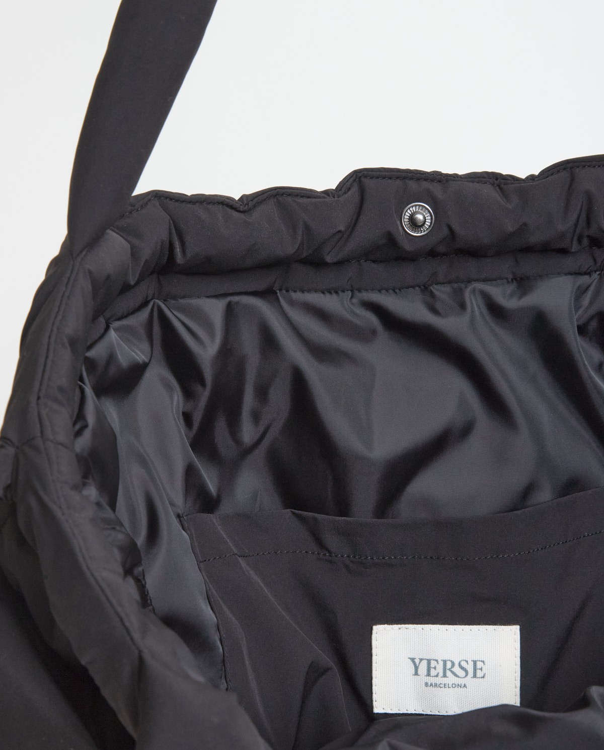 Bolso acolchado negro - Bolso bucket acolchado 3