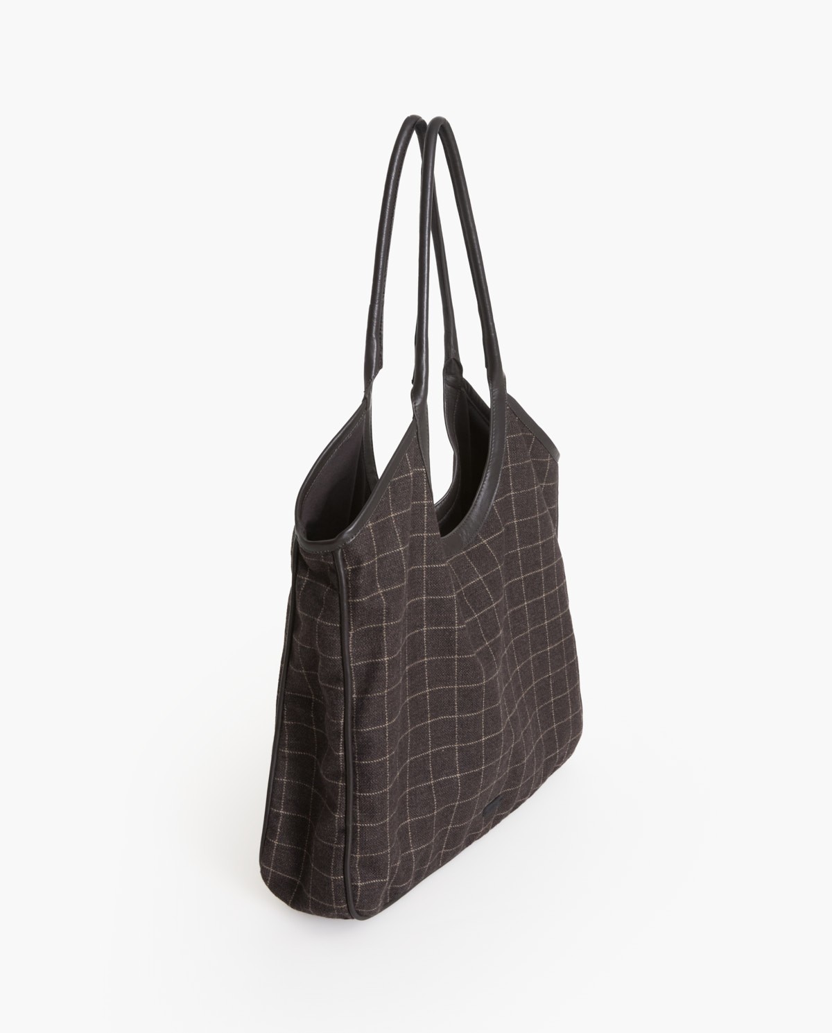 Maxi sac cabas finition cuir marron - Maxi sac cabas 2