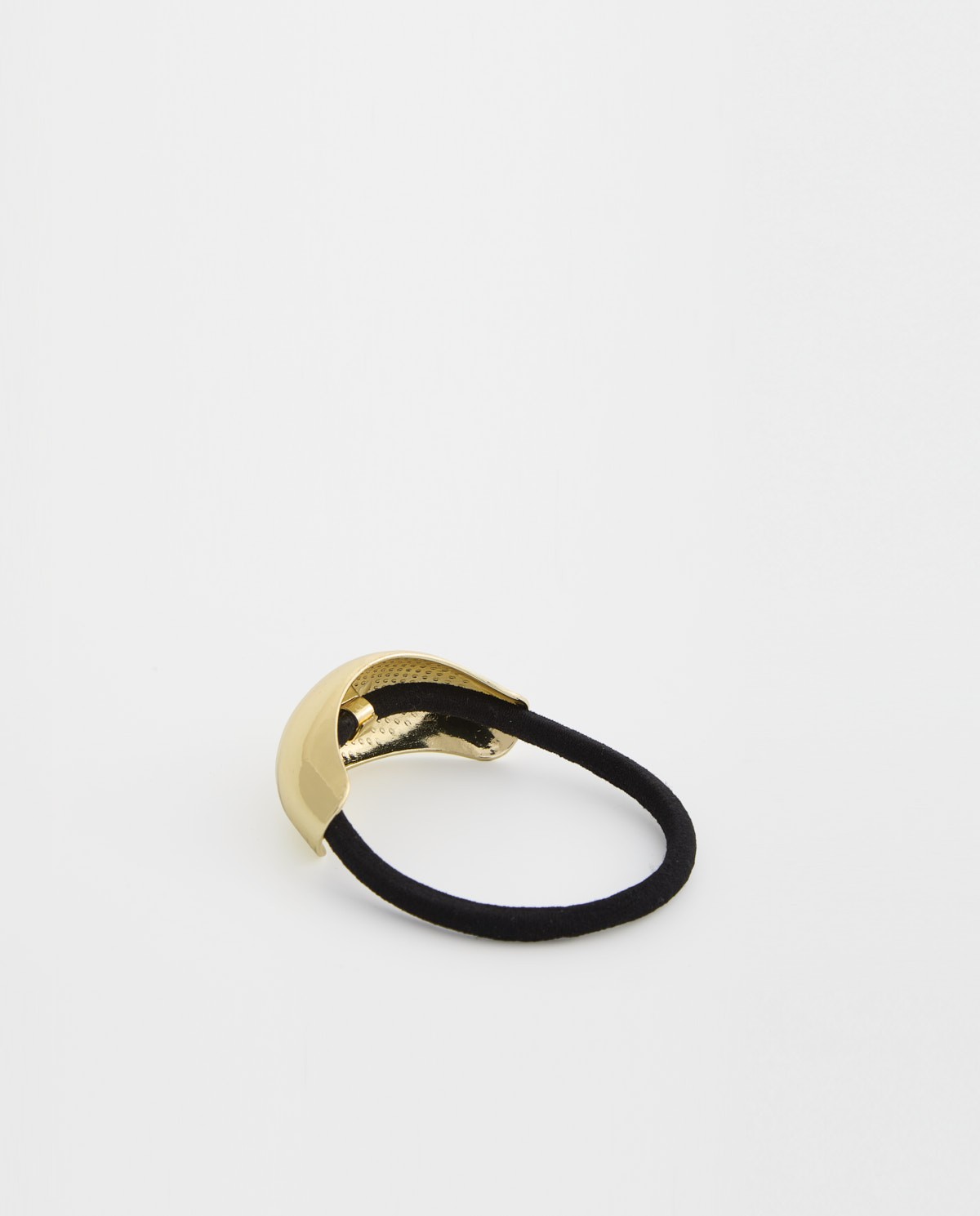 Coletero con goma elástica y adorno metálico dorado – Yerse 2