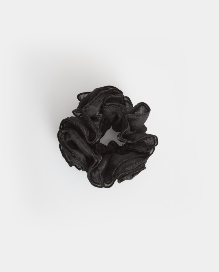 Coletero diseño flor negro mujer Yerse - Detalle frontal