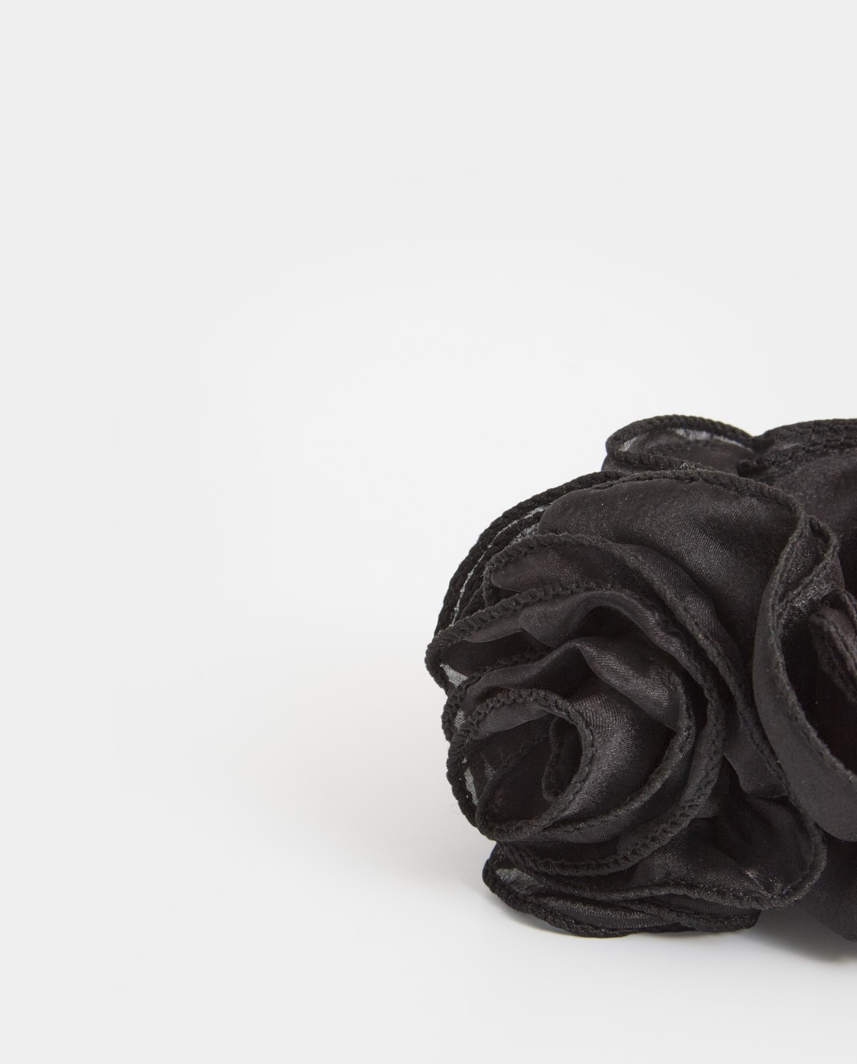 Coletero elástico con diseño floral en poliéster – accesorio para el pelo Yerse 1