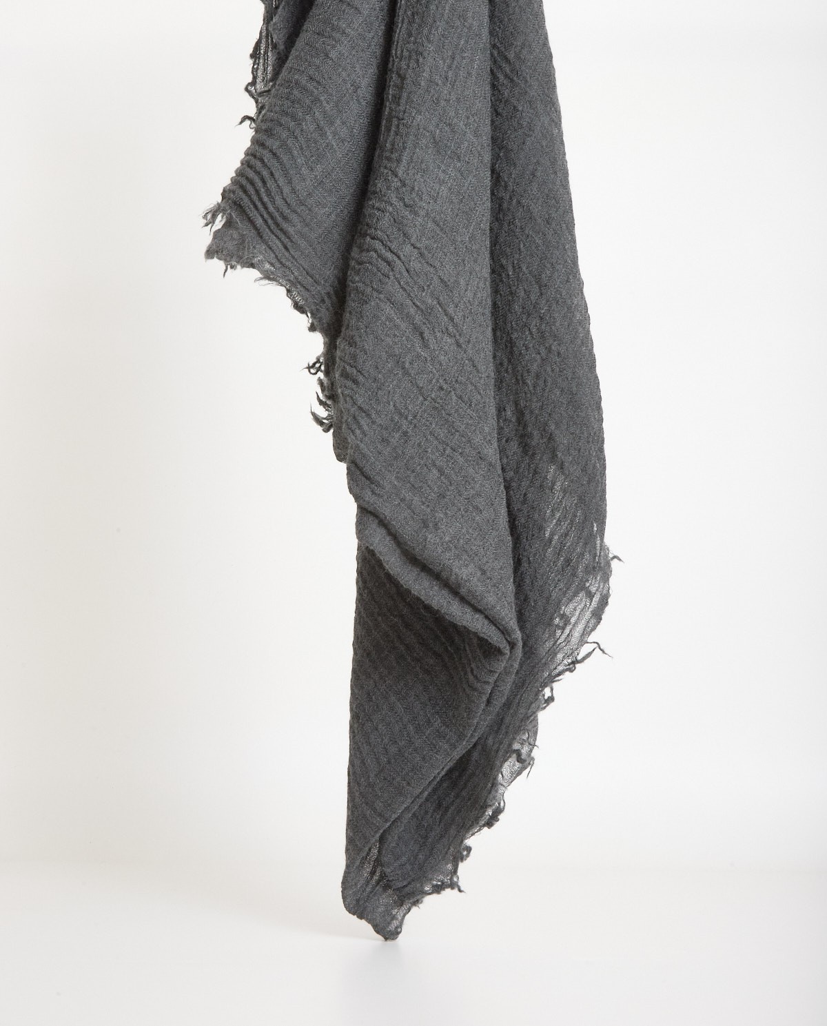 Fular 100% lana suave gris - Fular lana 100% 4