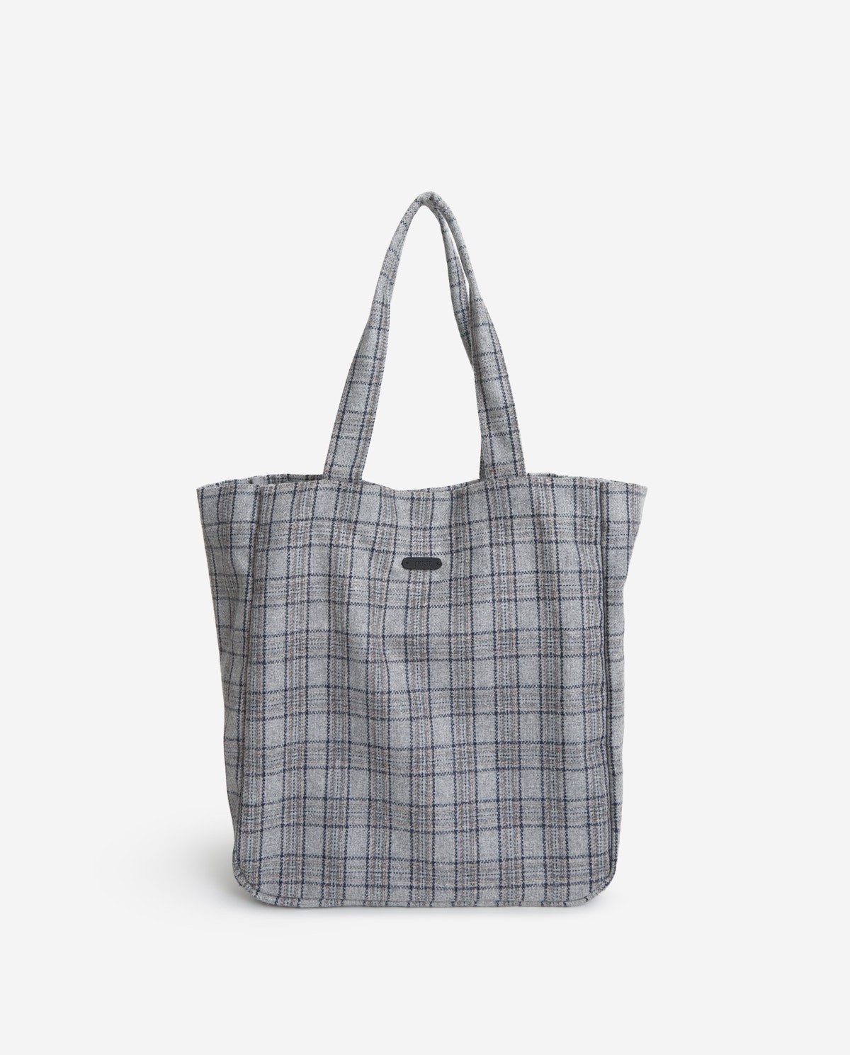 Checkered print bag magnet - Bag