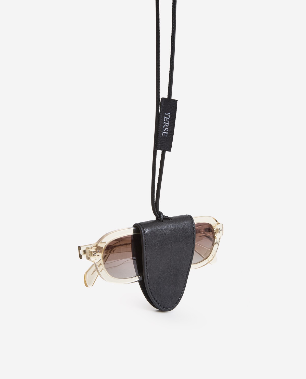 Black leather hanger for glasses - Hanger for glasses 2