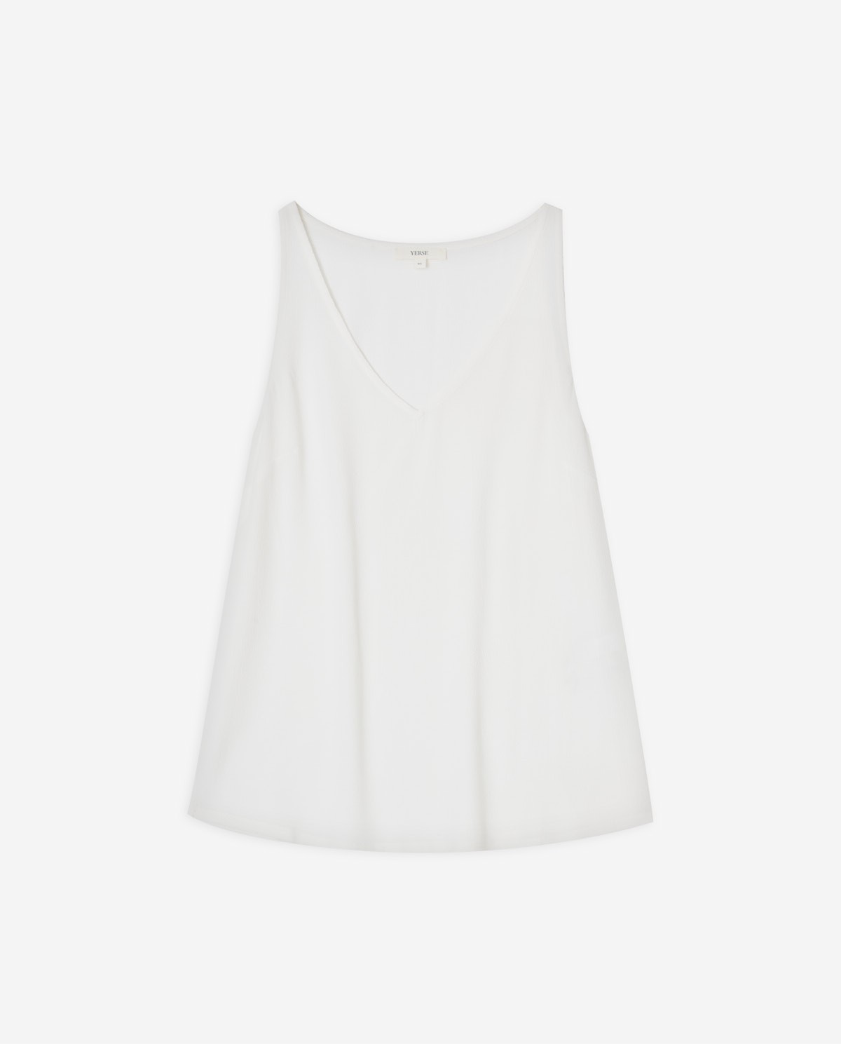 Women’s natural Ecovero crepe top – V-neck, sleeveless, soft and eco-friendly 7