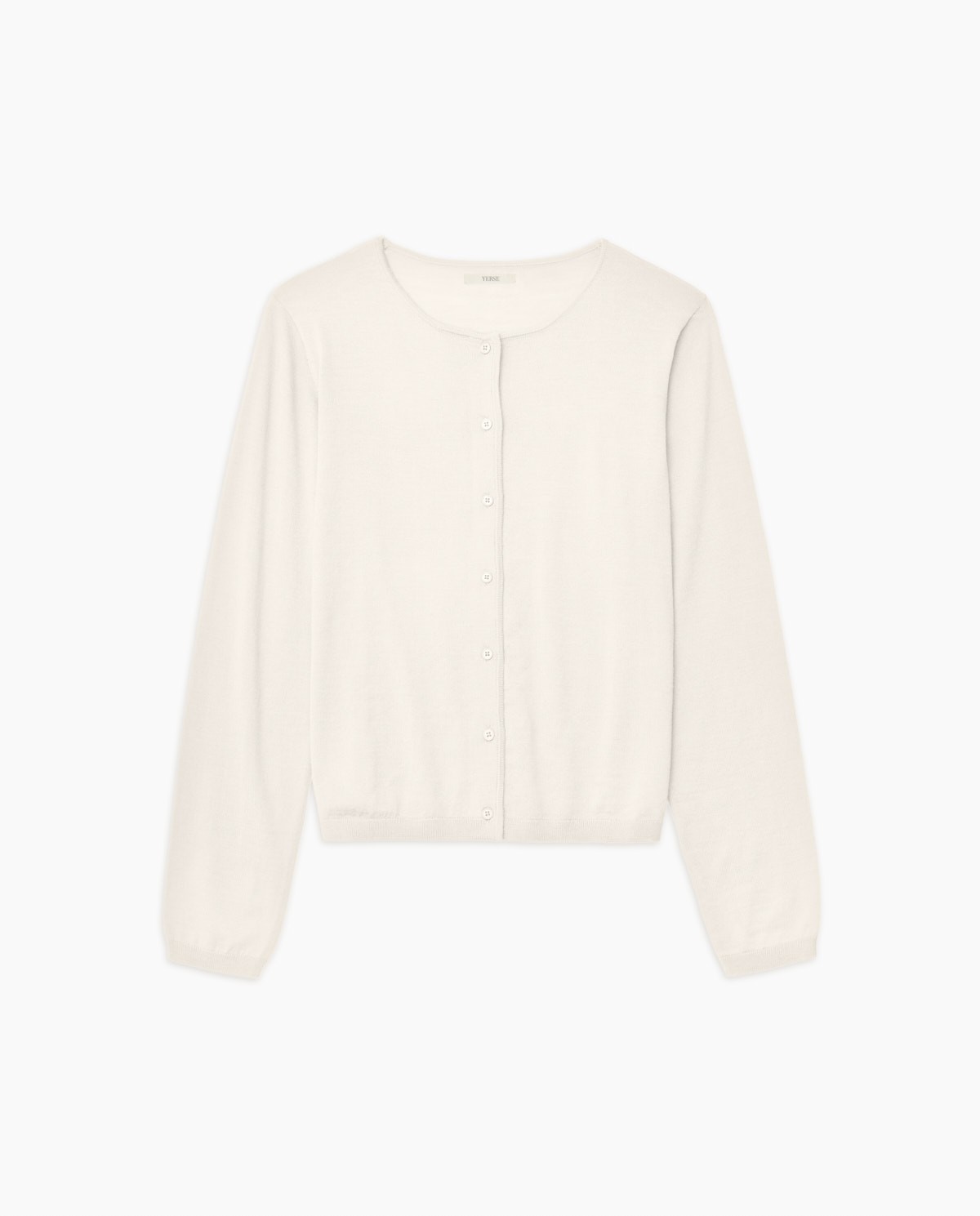 Cárdigan 100% lana de merino crudo - Cárdigan tejido <strong style=>100% lana de merino 6