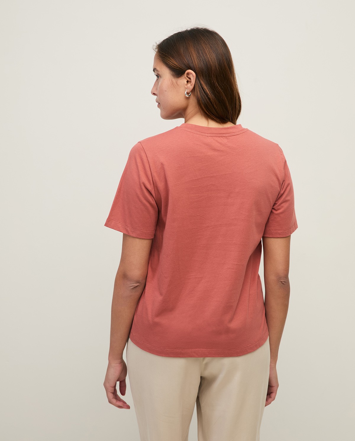 Samarreta cotó orgànic coll rodó|Yerse 4