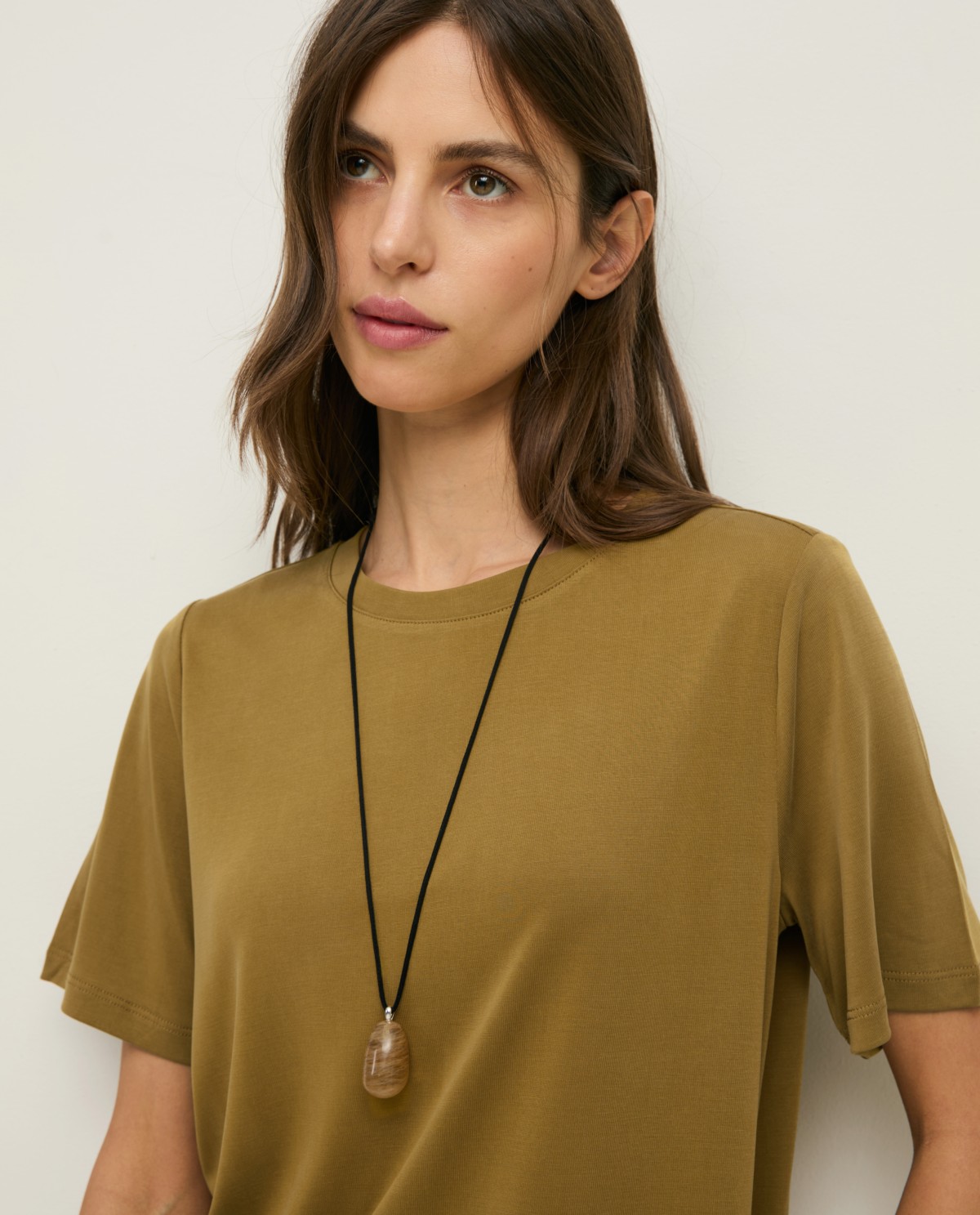 Flowy short-sleeve T-shirt|Yerse 1