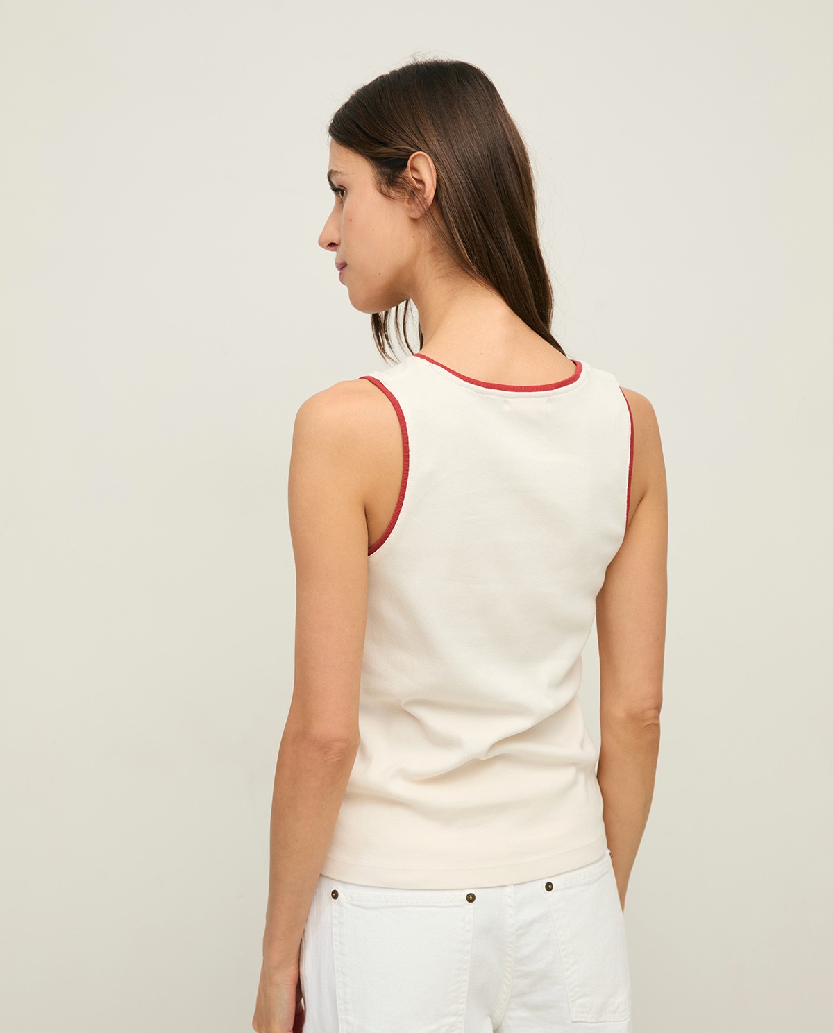 Two-tone cotton top|Yerse 2