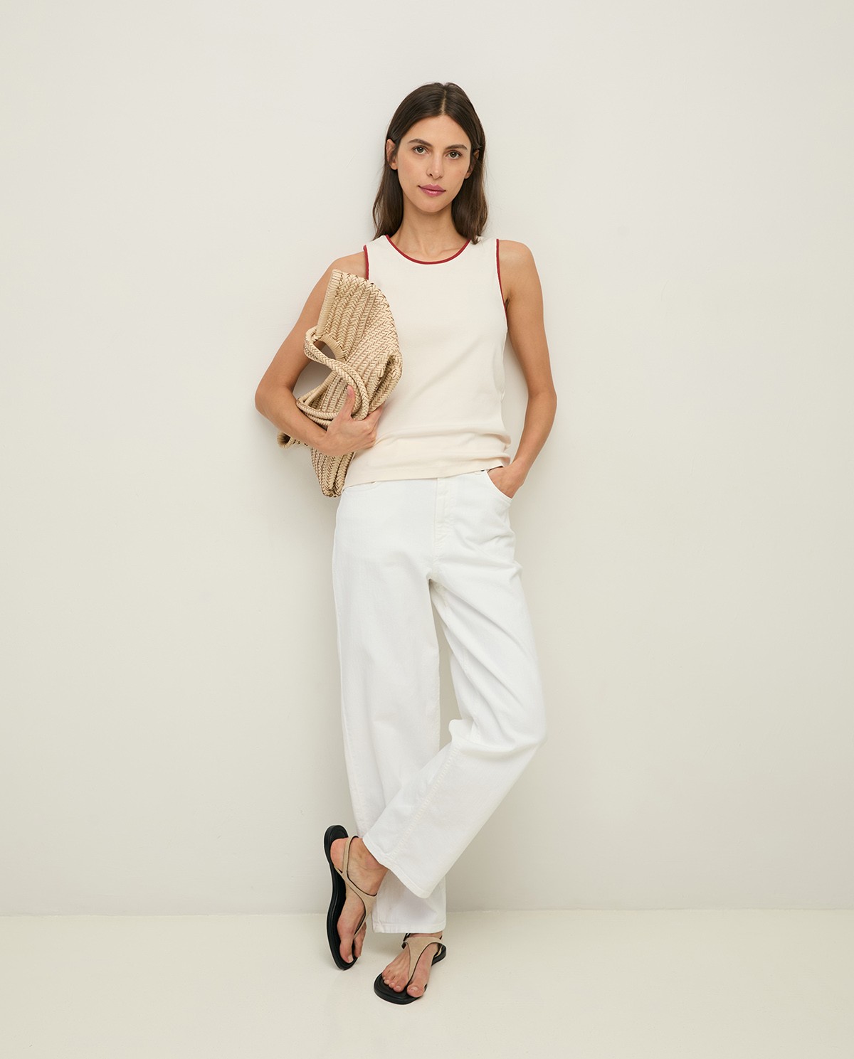 Two-tone cotton top|Yerse 4