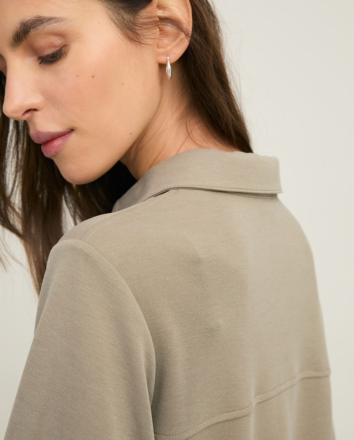 Flowy short-sleeve shirt|Yerse 3