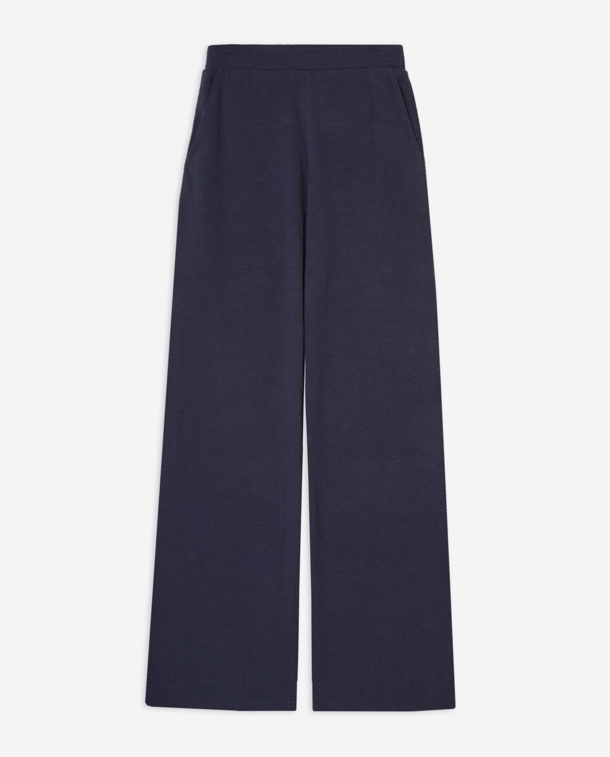 Wide-leg slub-cotton trousers|Yerse 8