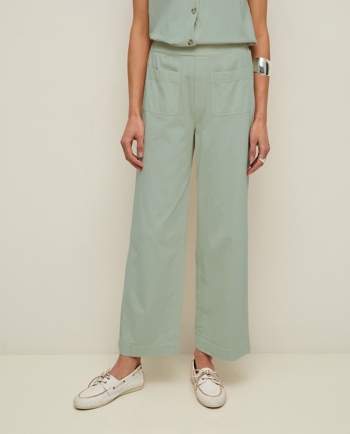 Wide trousers with pockets |Yerse 1