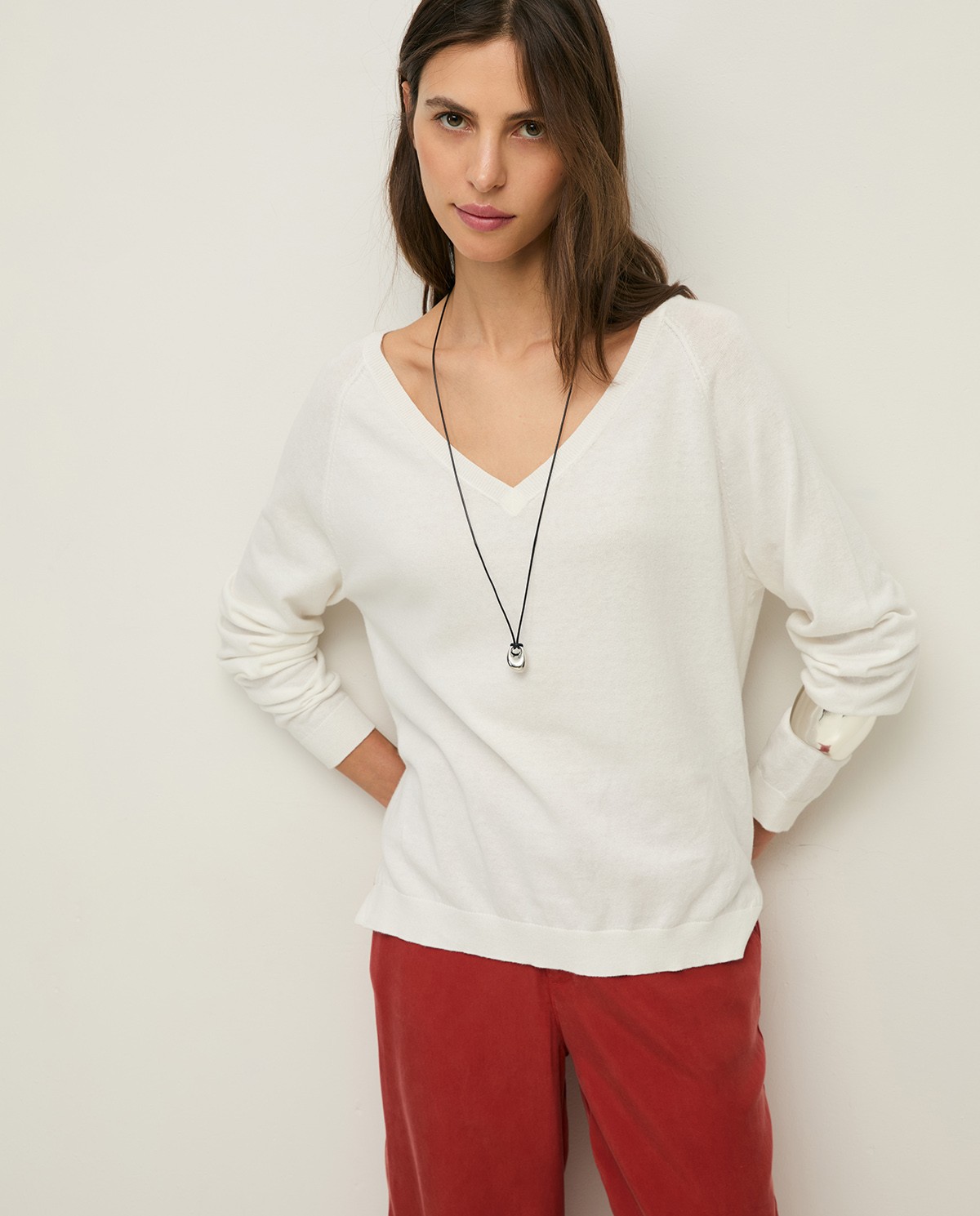 Jersei de punt fi coll en punta|Yerse 1