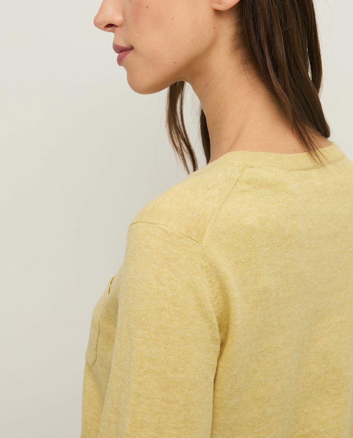 Long-sleeve organic-cotton cardigan|Yerse 2