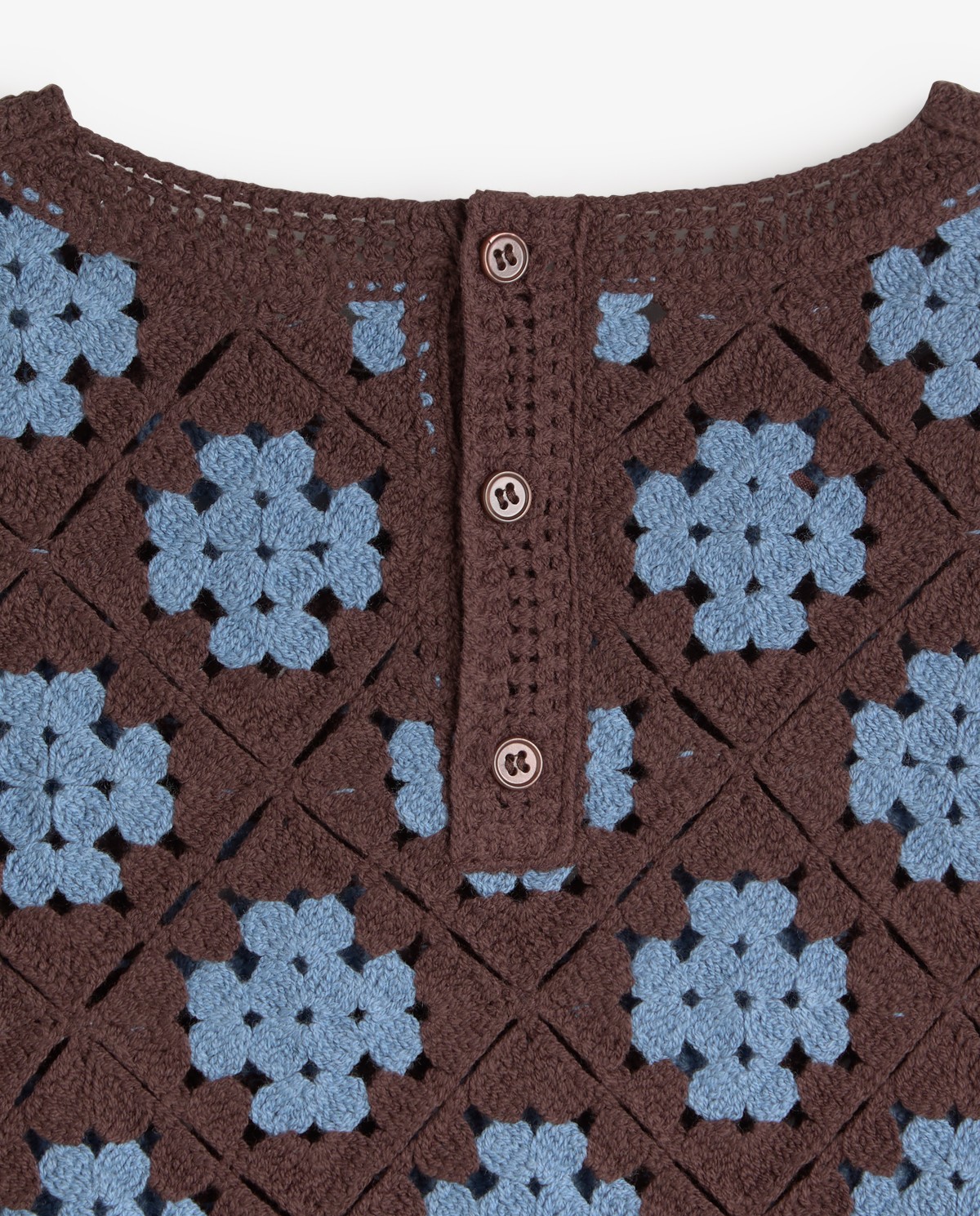 Jersei efecte ganxet motiu floral