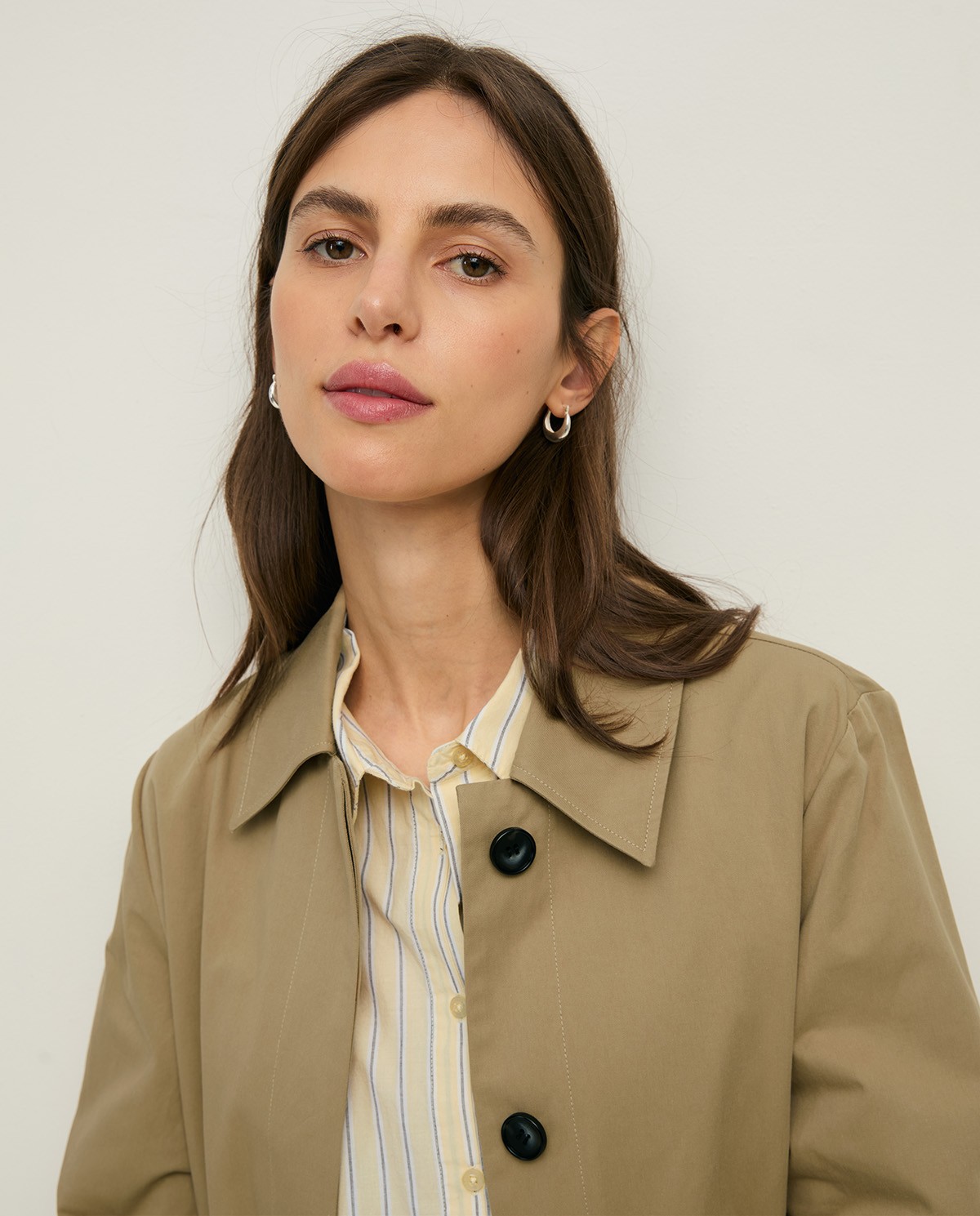 Gabardine courte 100 % coton| Yerse 3