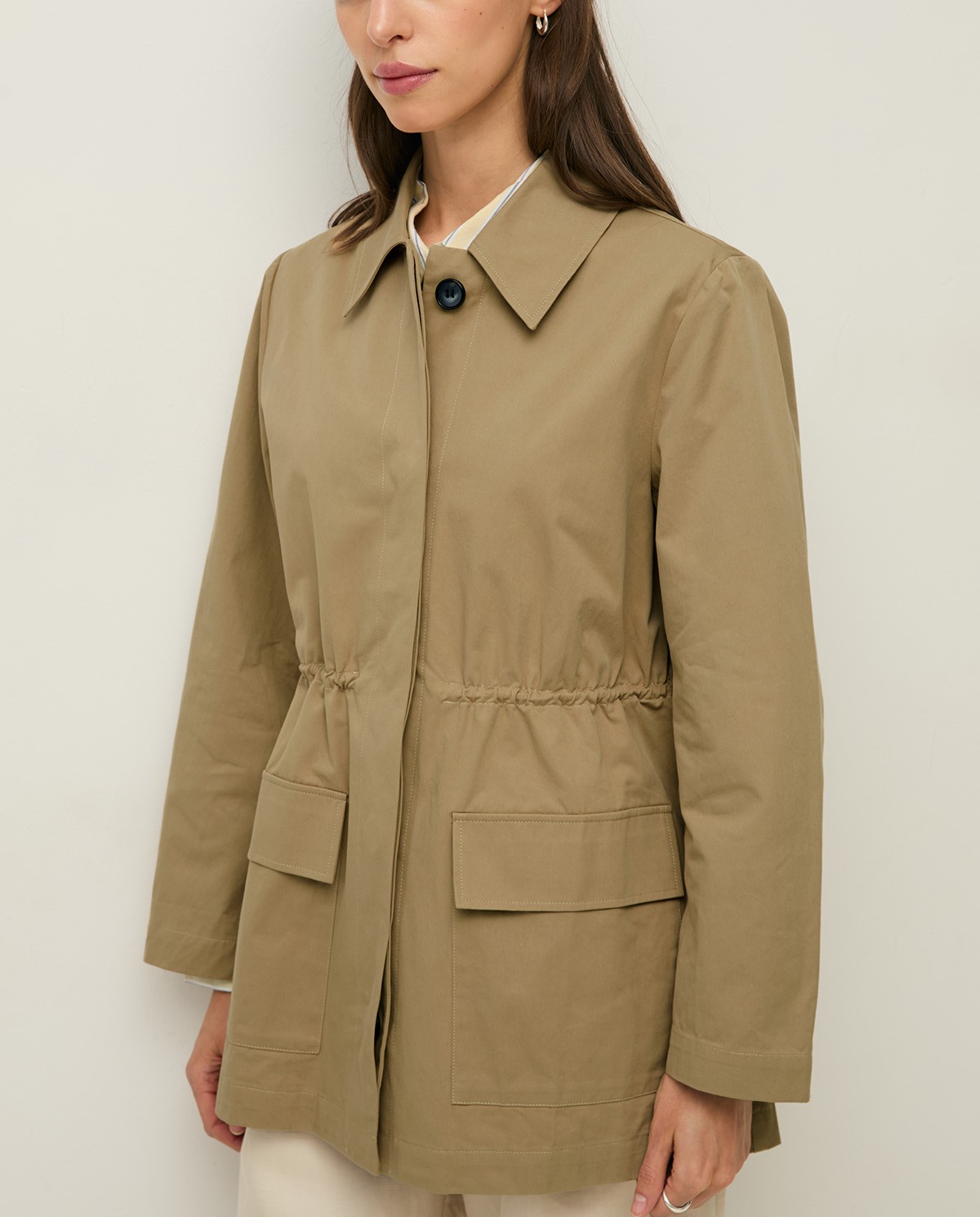 Gabardine courte 100 % coton| Yerse 4