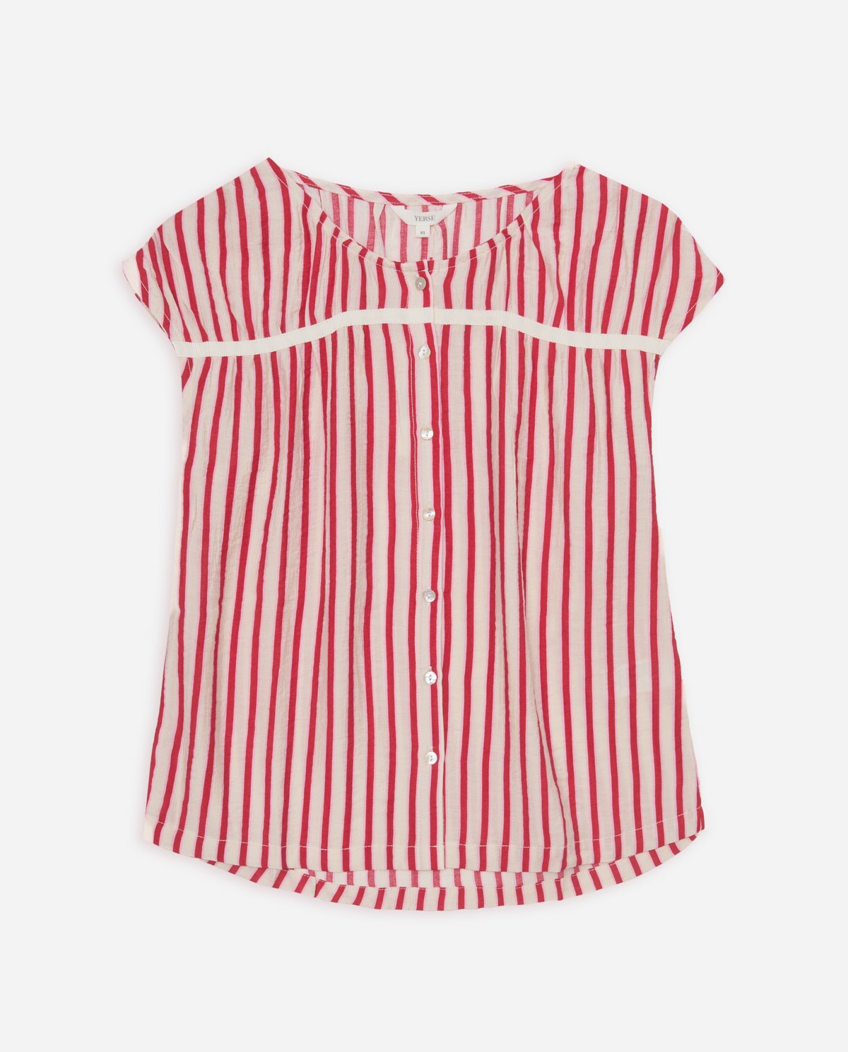 Striped print blouse 3