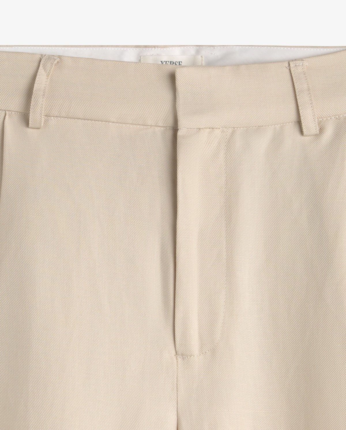 Wide-leg linen-blend tailored trousers|Yerse 7