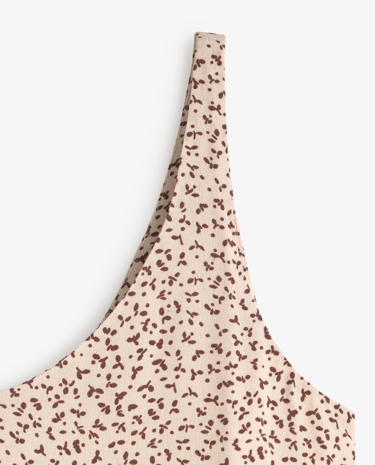 Vestido corto crepé Ecovero™