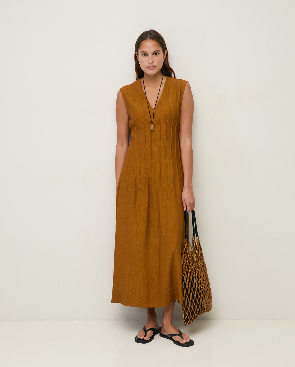 Long pleated dress|Yerse 6