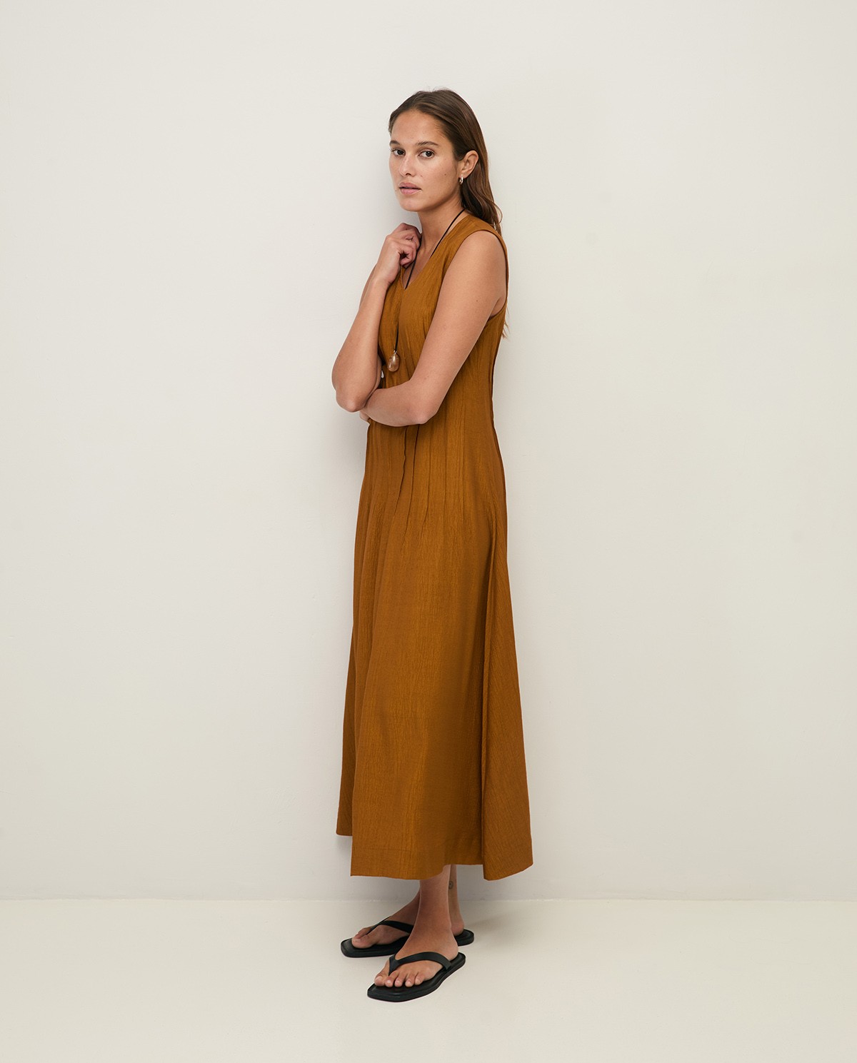 Long pleated dress|Yerse 3