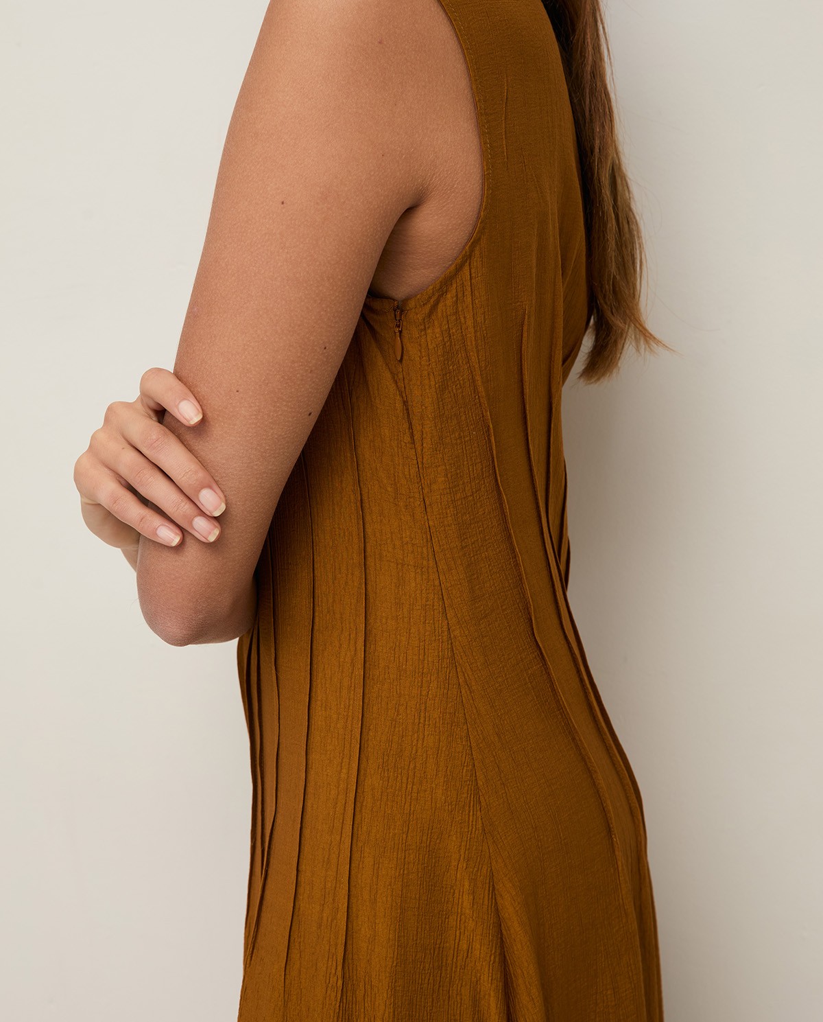 Long pleated dress|Yerse 4