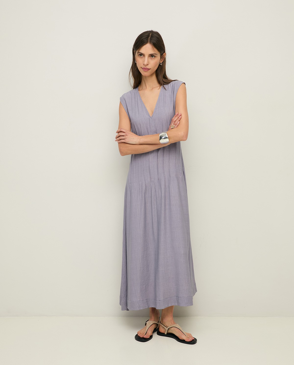 Long pleated dress|Yerse 3