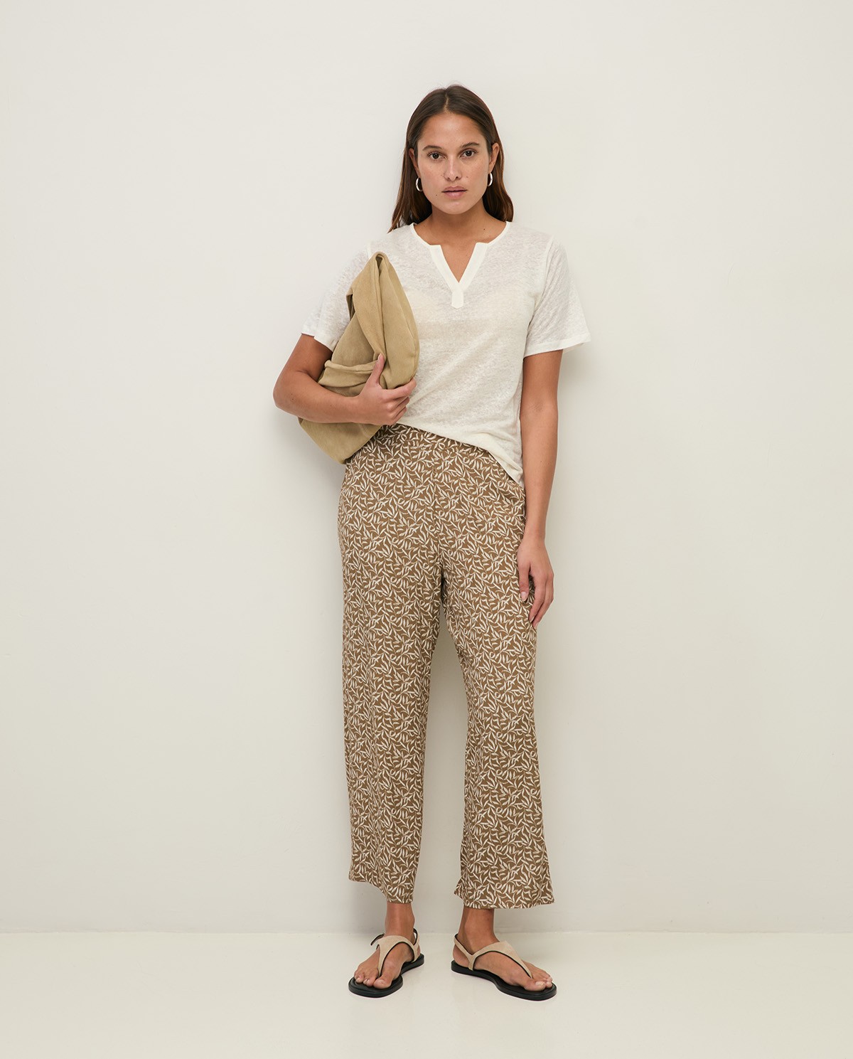 Flowy print trousers|Yerse
