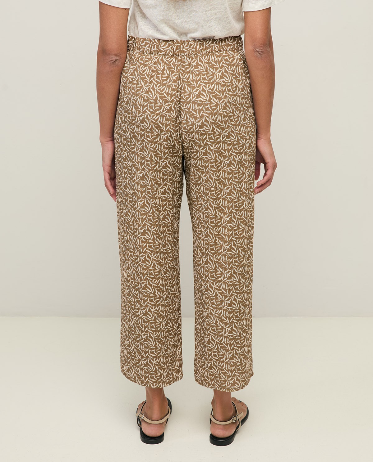Flowy print trousers|Yerse 4