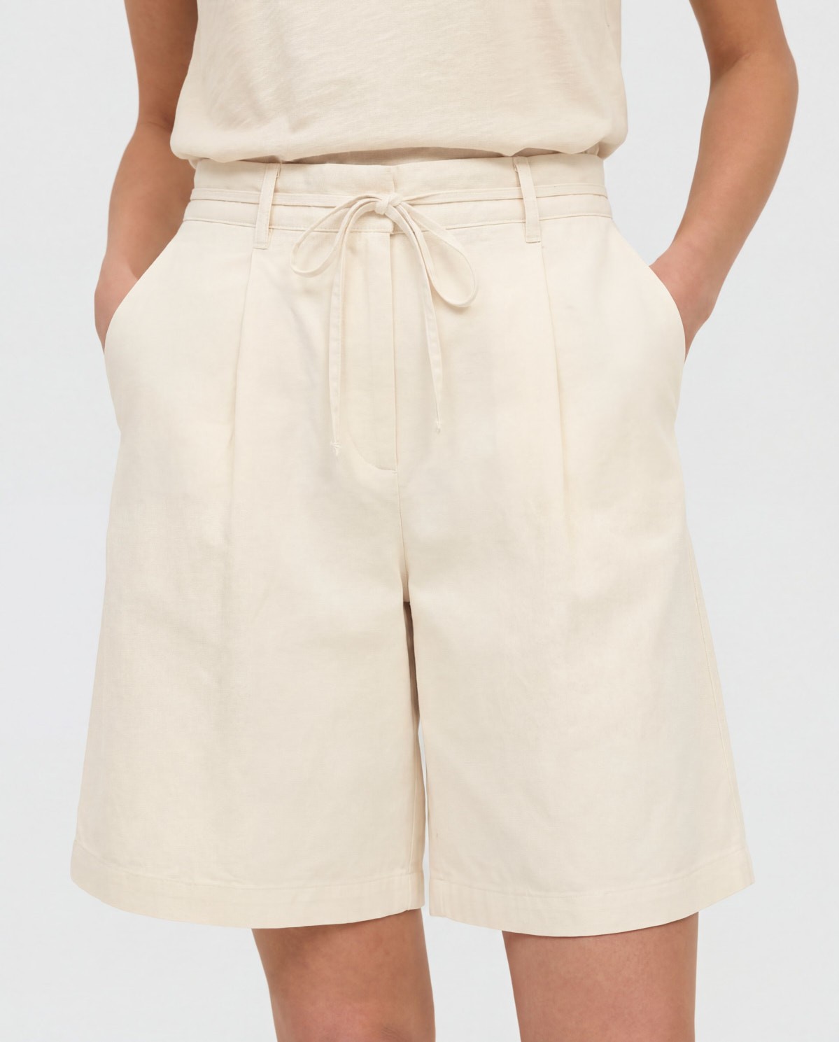 Shorts popelín
