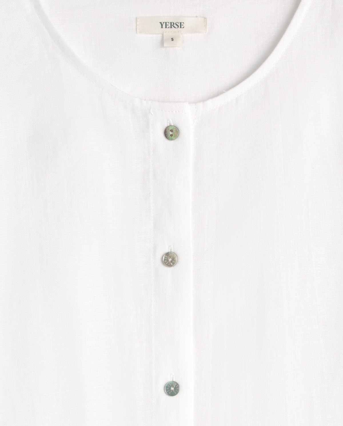 Long-sleeve hemp blouse|Yerse 10