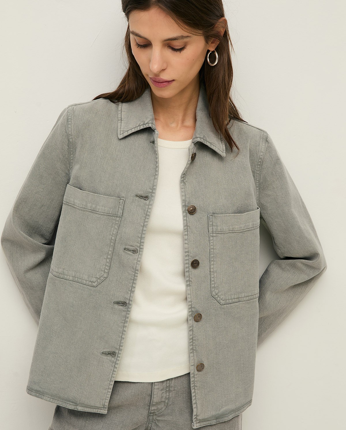 Organic-cotton denim jacket |Yerse
