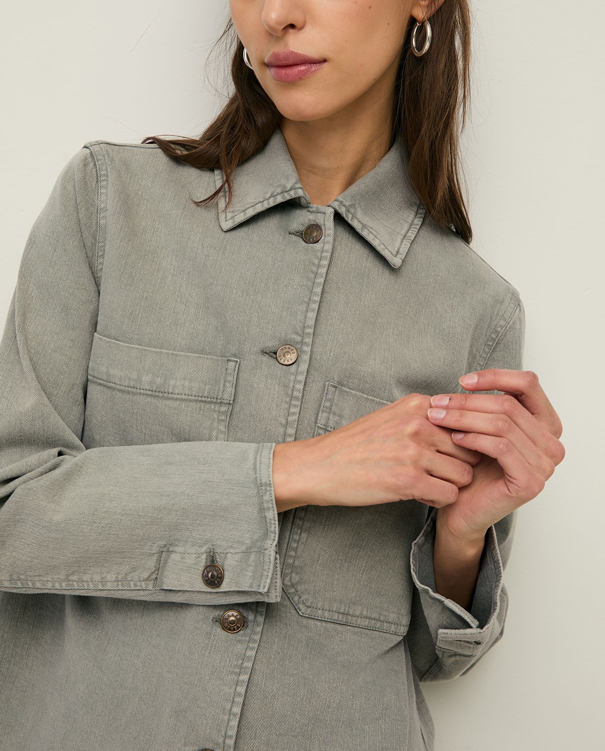 Organic-cotton denim jacket |Yerse 2