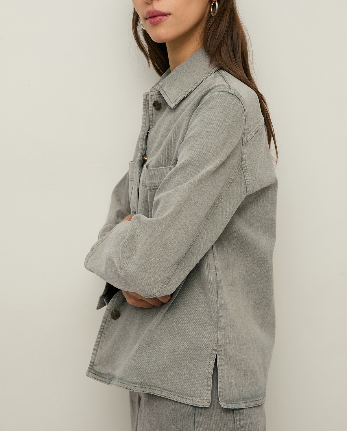 Organic-cotton denim jacket |Yerse 3