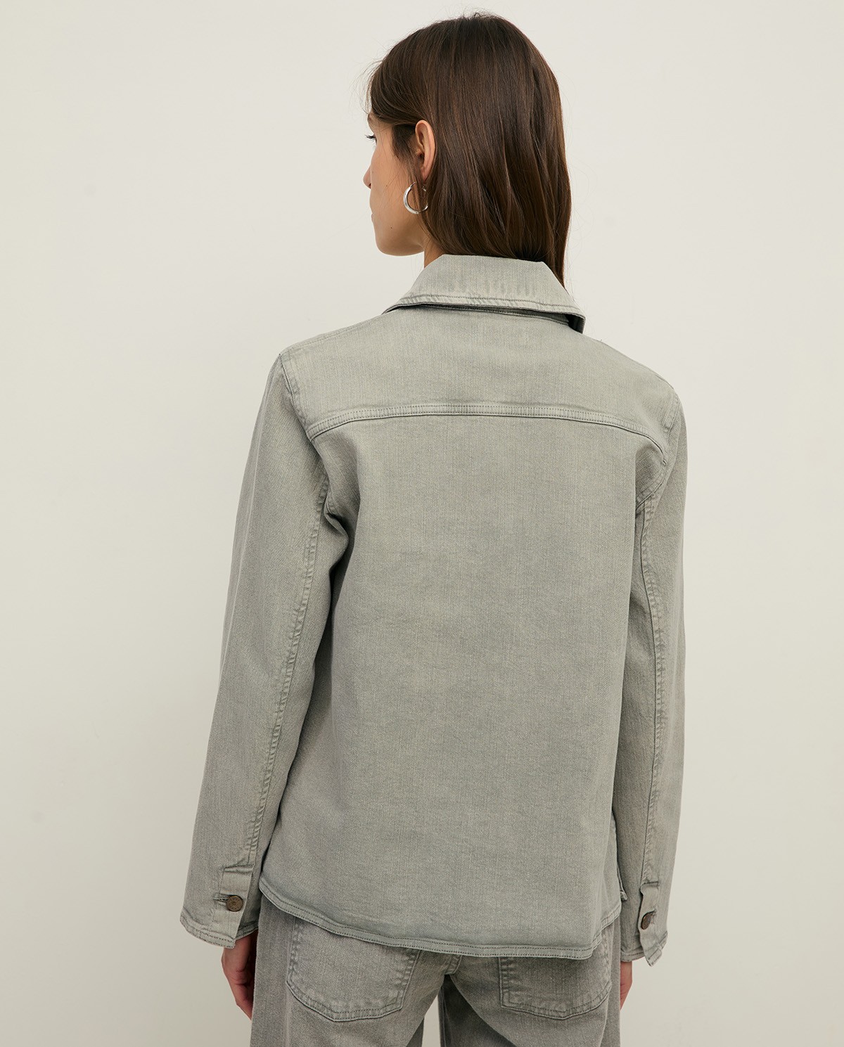 Organic-cotton denim jacket |Yerse 4