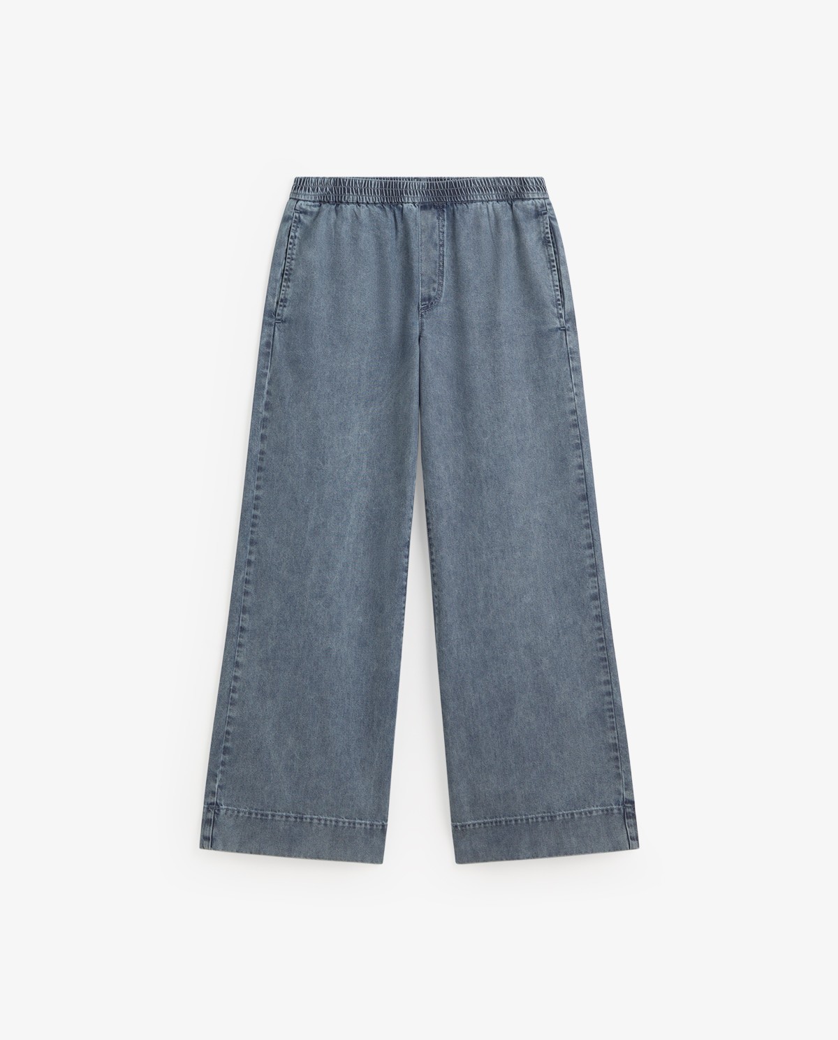 Flowy denim trousers |Yerse 8
