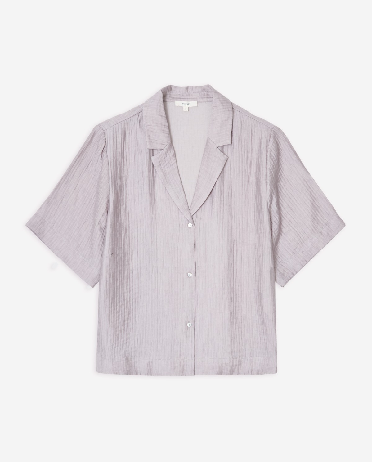 Short-sleeve shirt with lapels|Yerse 4