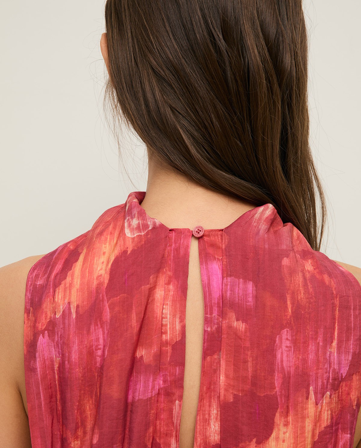 Long halter dress with bow|Yerse 4