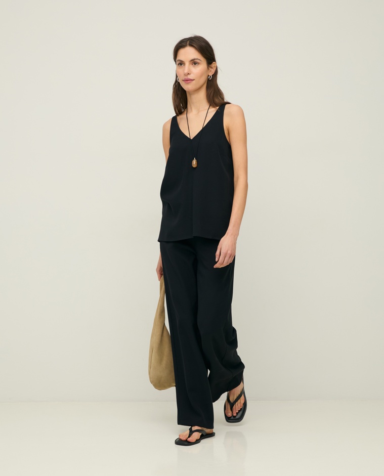 Flowy wide-leg trousers|Yerse