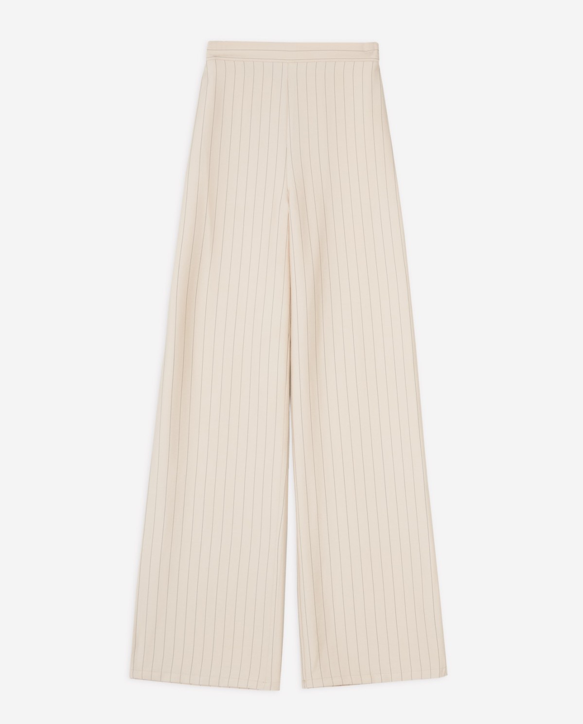 Wide-leg pinstripe trousers|Yerse 7